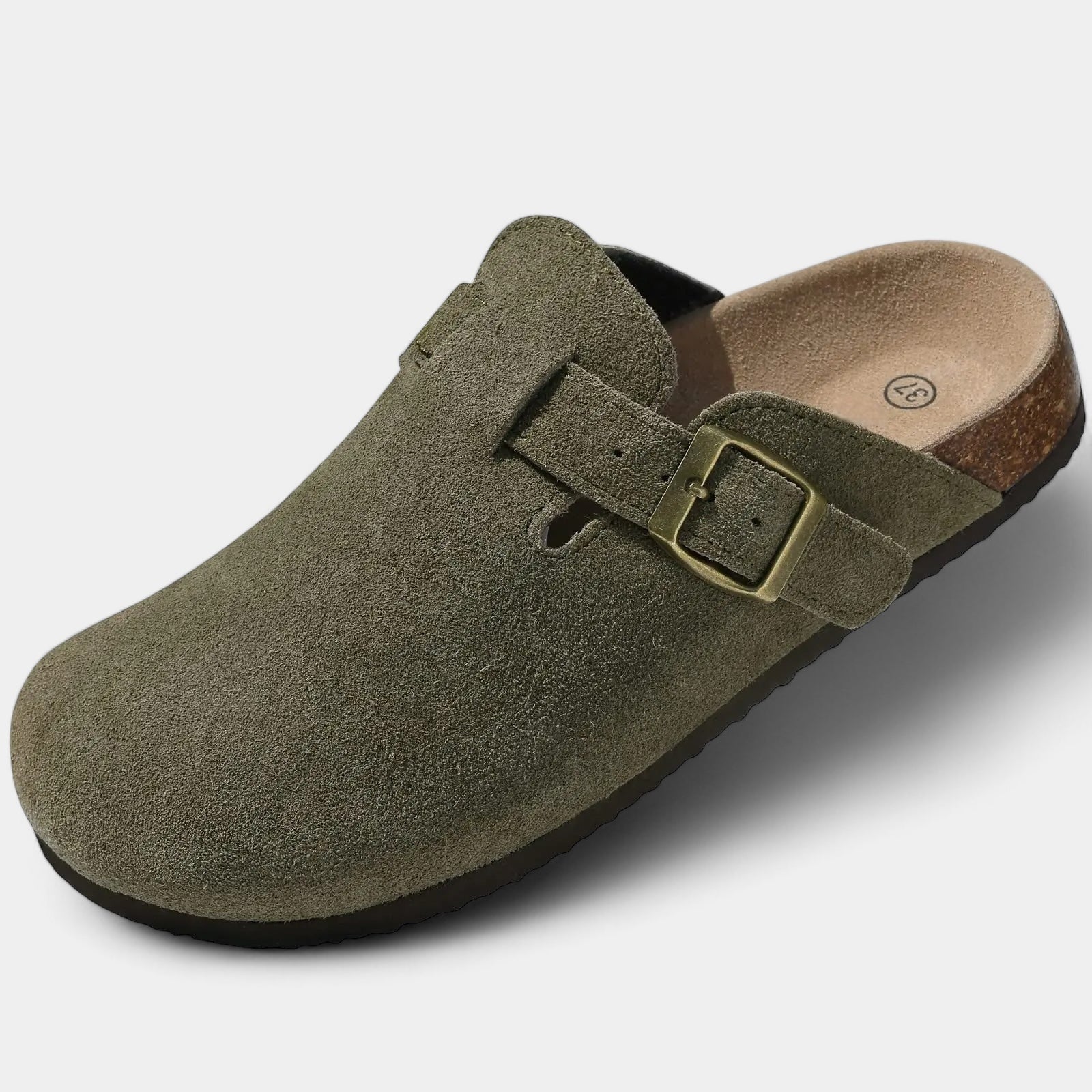 HARMO OLD MONEY SUEDE Clog