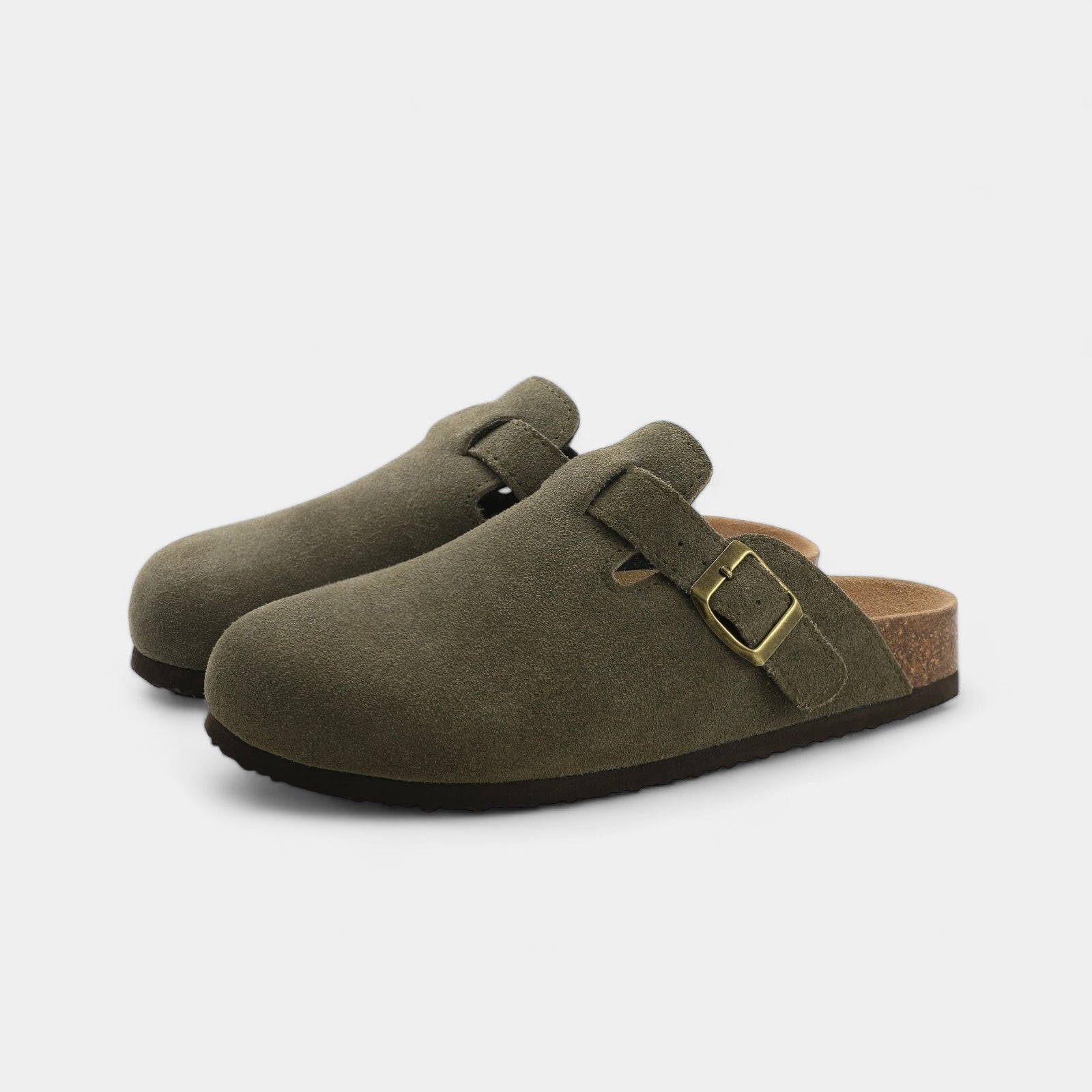 HARMO OLD MONEY SUEDE Clog