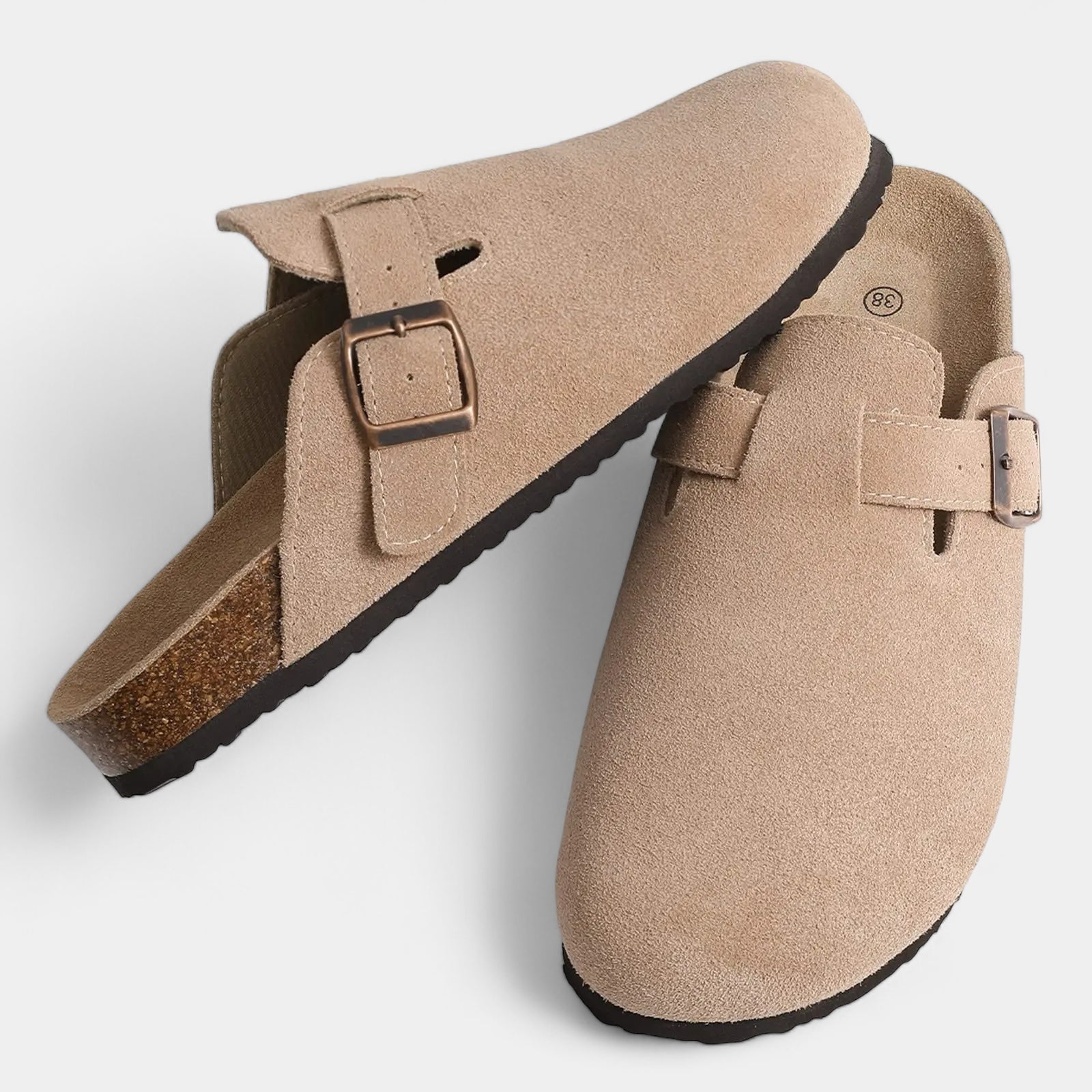 HARMO OLD MONEY SUEDE Clog