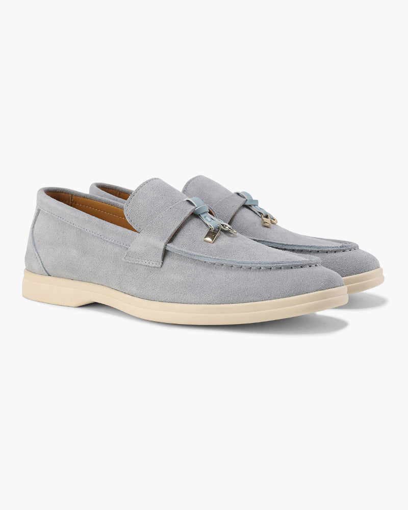 HARMO Old Money Suede Lady Loafers