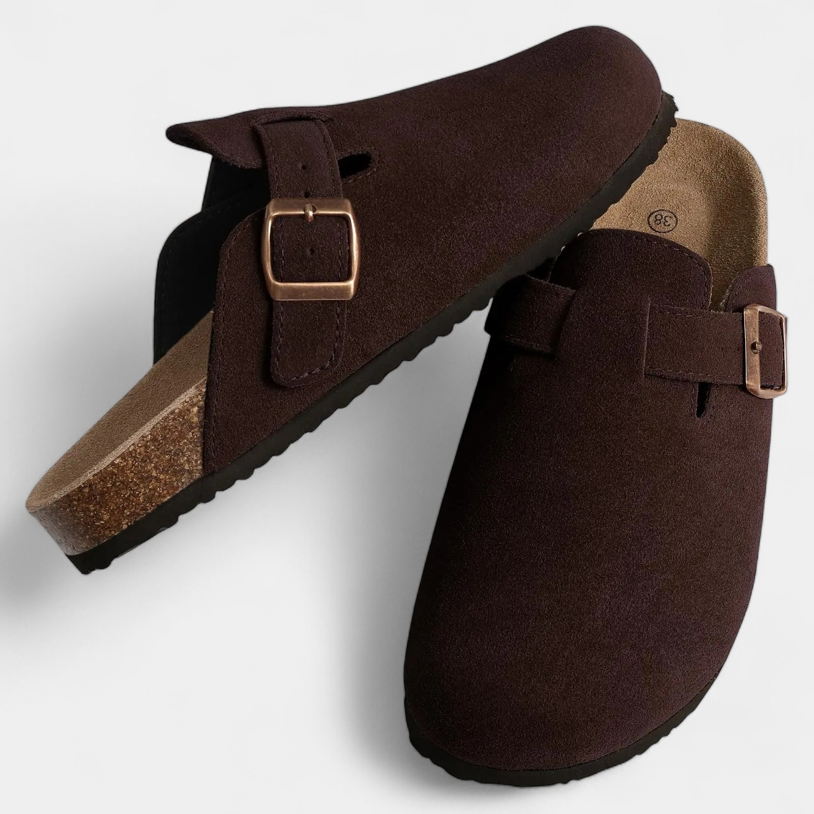HARMO OLD MONEY SUEDE Clog