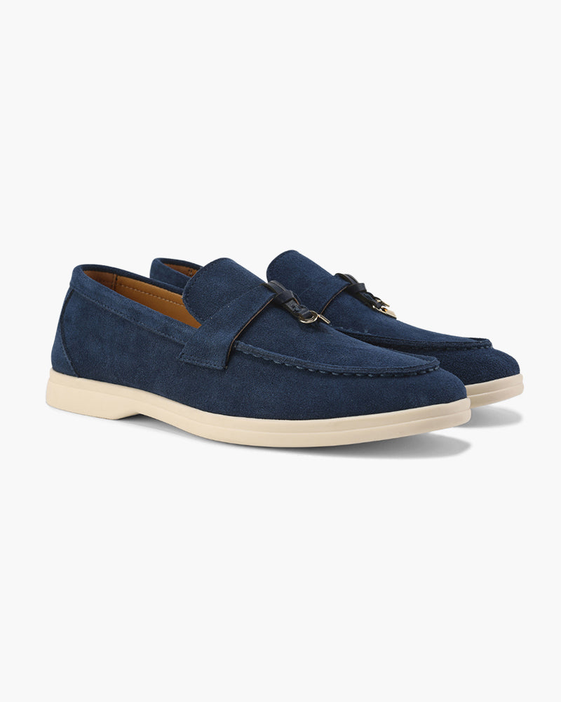 HARMO Old Money Suede Lady Loafers