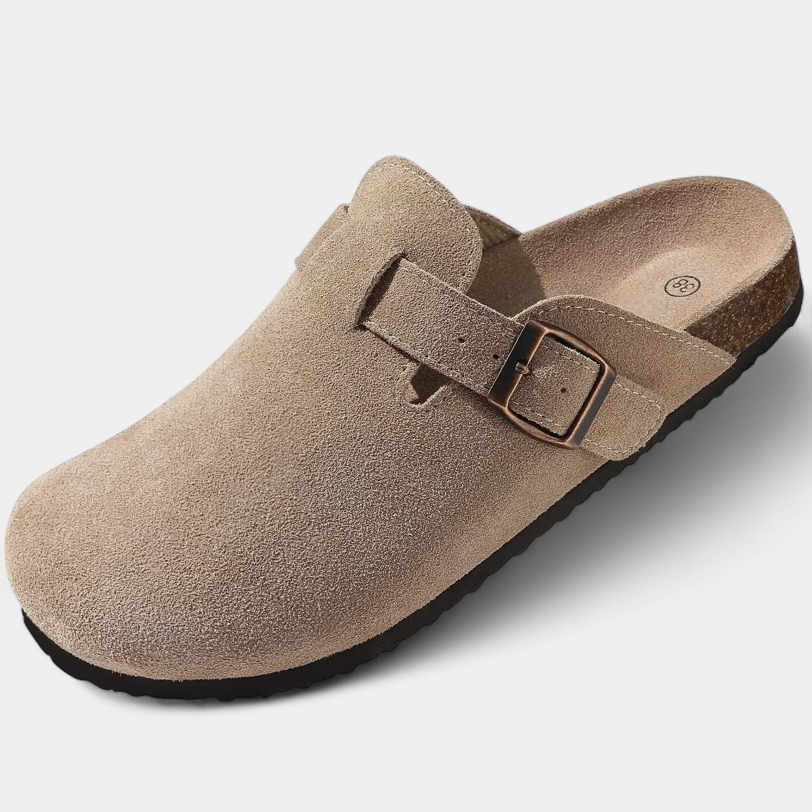 HARMO OLD MONEY SUEDE Clog